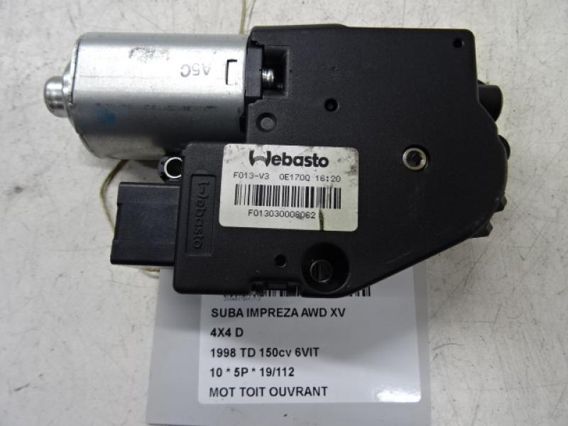 MOTOR SCHUIFDAK Subaru IMPREZA 07 - 11