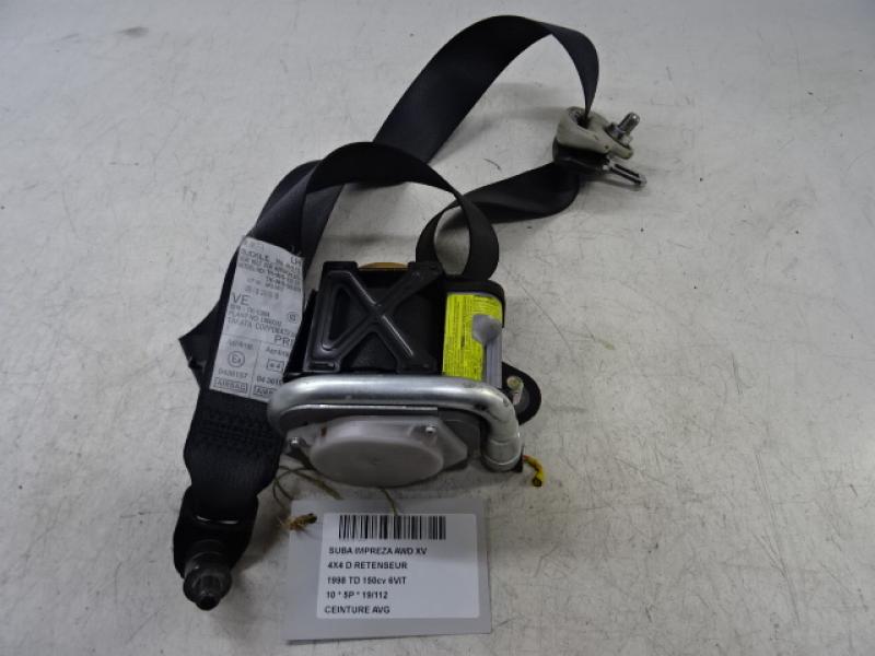 FRONT SEATBELT LEFT Subaru IMPREZA 07 - 11