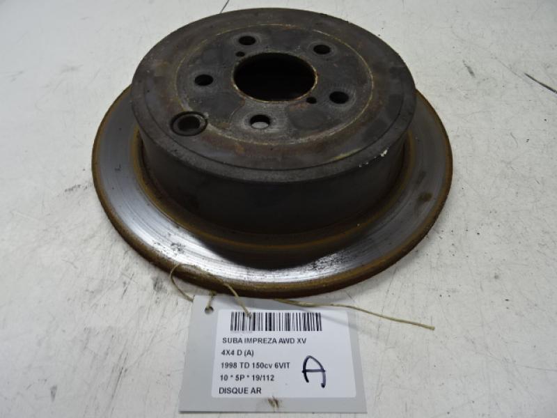 DISQUE ARRIERE Subaru IMPREZA 07 - 11