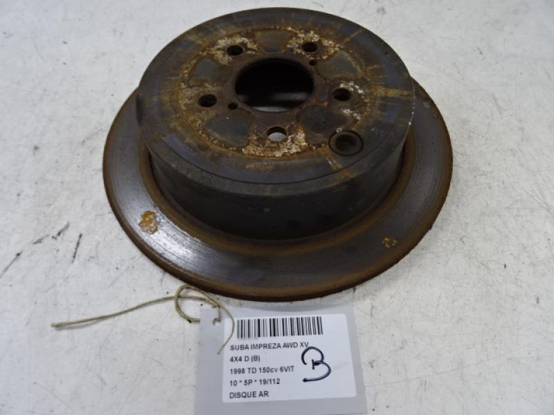DISQUE ARRIERE Subaru IMPREZA 07 - 11