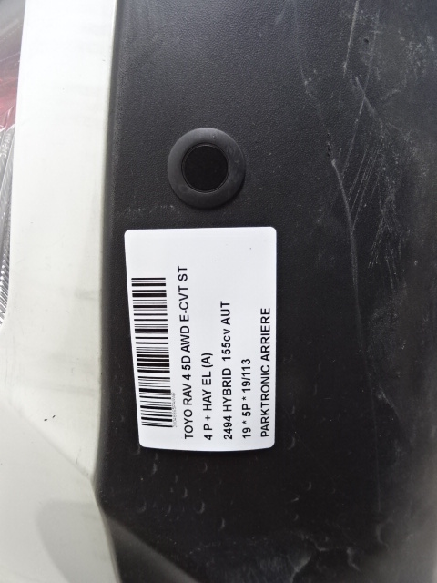 PARKEERSENSOREN ACHTER Toyota RAV 4 12/15 - 18