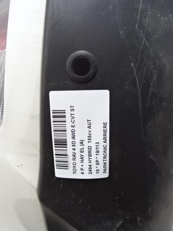 PARKTRONIC ARRIERE Toyota RAV 4 12/15 - 18