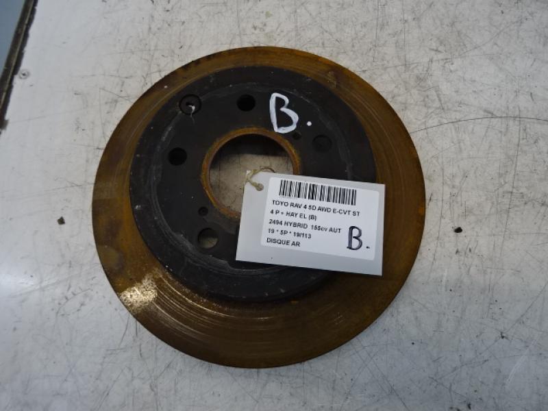 REMSCHIJF ACHTER Toyota RAV 4 12/15 - 18