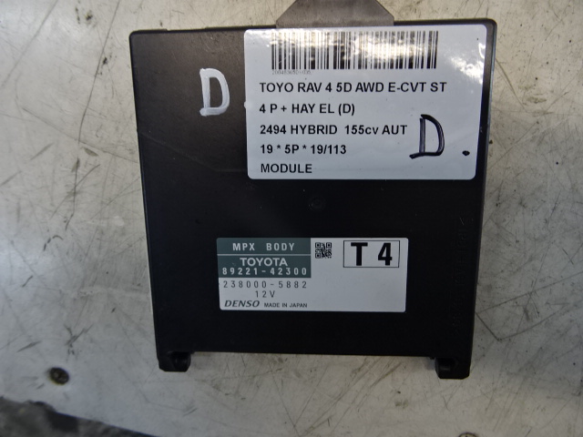 MODULE Toyota RAV 4 12/15 - 18