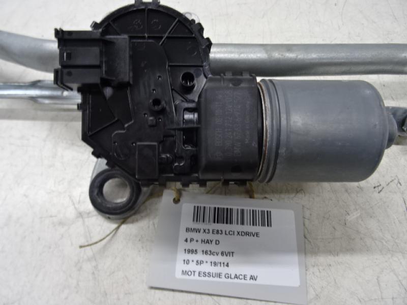 MOTEUR D'ESSUIE-GLACE AVANT Bmw X3 E83 01/04 - 10