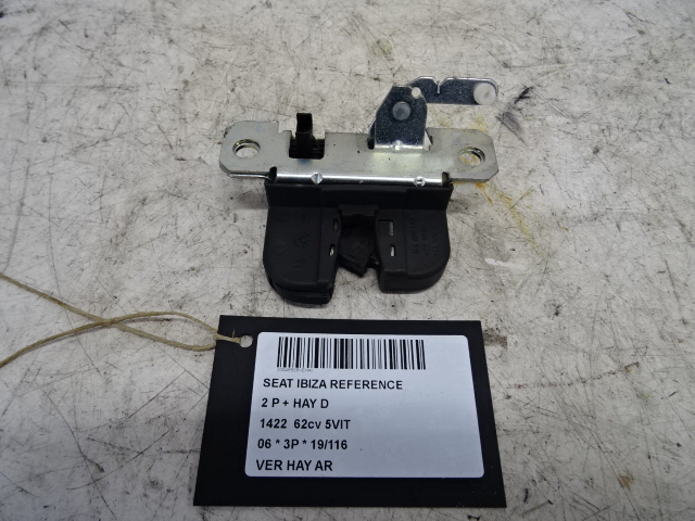 CENTRALE VERGRENDELING ACHTERKLEP Seat IBIZA MK3 (6L1) 6/02 - 08
