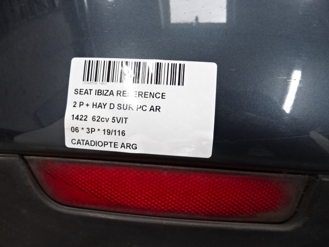 KATOOG ACHTER LINKS Seat IBIZA MK3 (6L1) 6/02 - 08