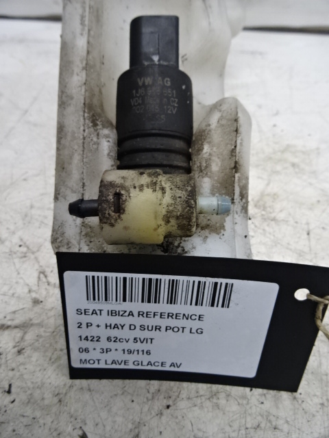 MOTOR RUITENWASSERS VOOR Seat IBIZA MK3 (6L1) 6/02 - 08