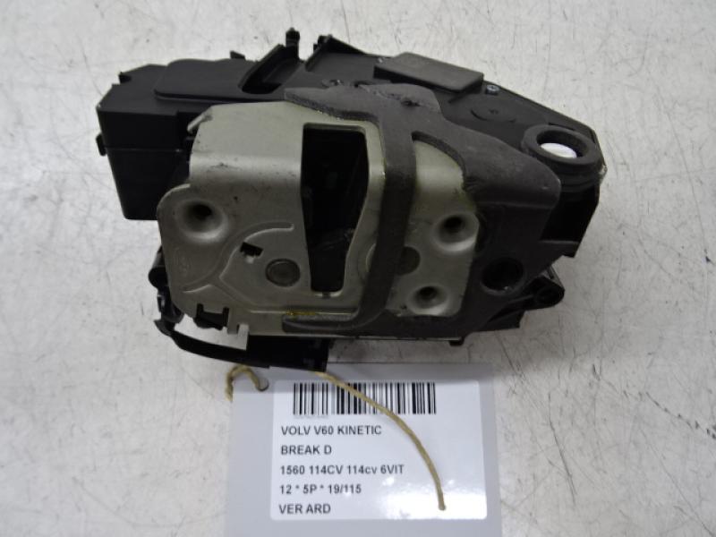 VERGRENDELING ACHTER RECHTS Volvo V60 10/10-08/18
