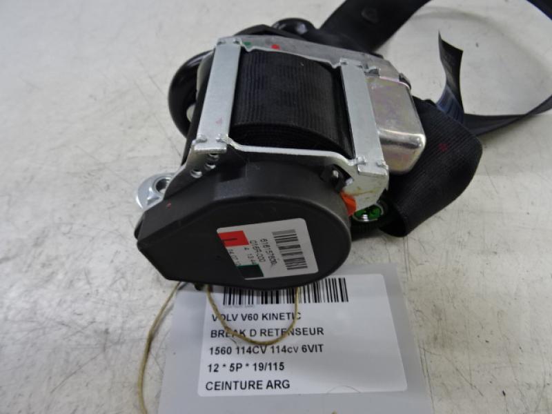 CEINTURE ARRIERE GAUCHE Volvo V60 10/10-08/18