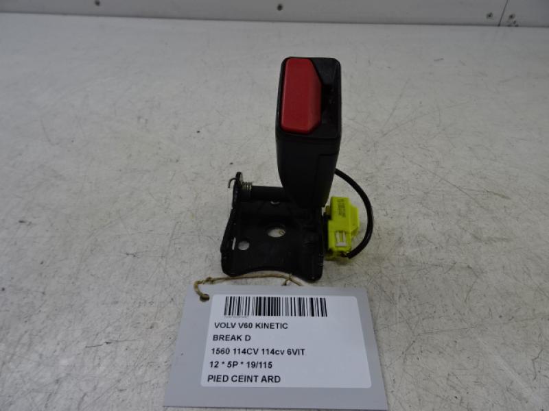VEILIGHEIDSGORDEL VOET ACHTER RECHTS Volvo V60 10/10-08/18