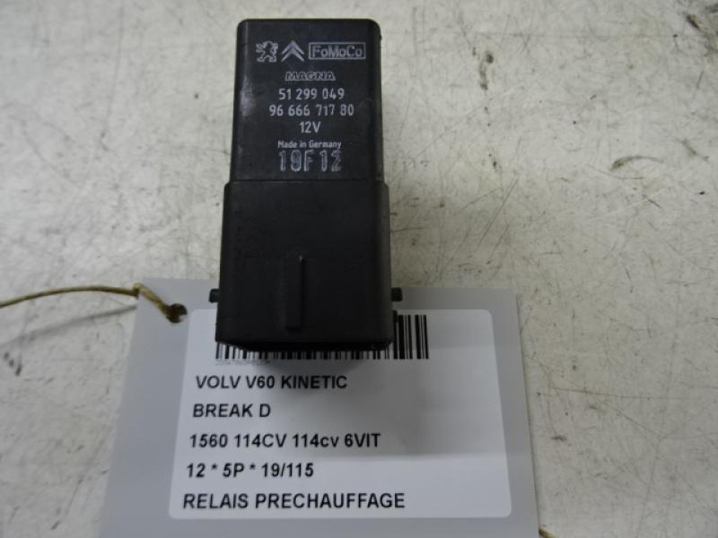 VORGLÜHRELAIS Volvo V60 10/10-08/18