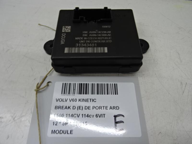 MODULE Volvo V60 10/10-08/18
