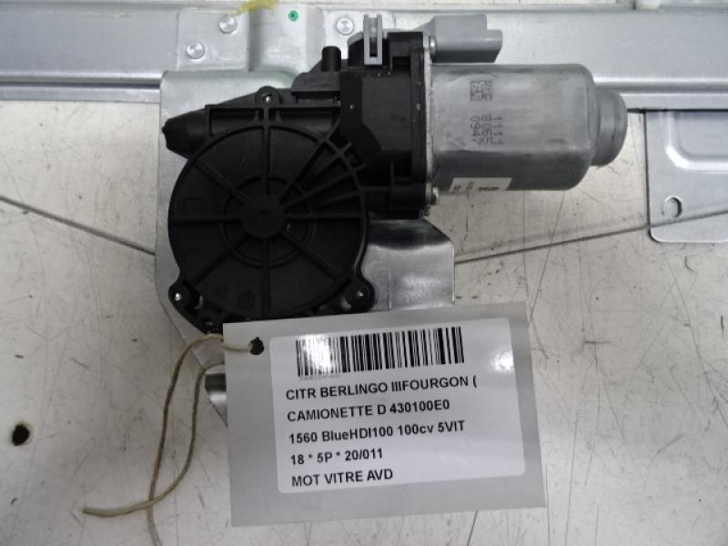MOTOR RUITMECHANISME VOOR RECHTS Citroen BERLINGO 08 - 18