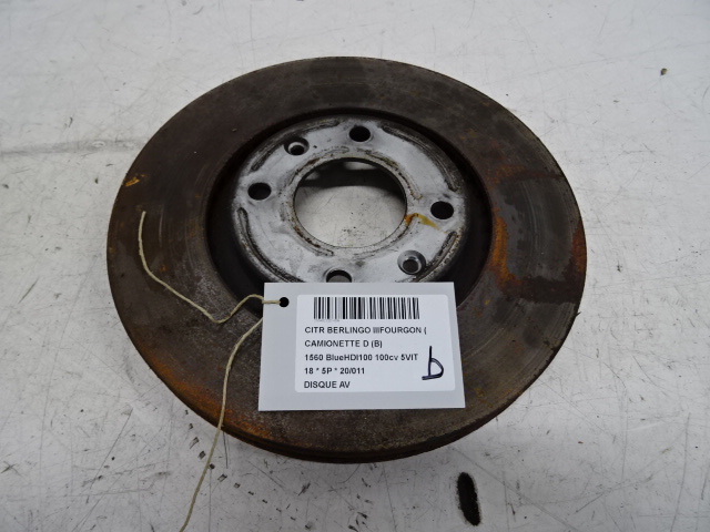 REMSCHIJF VOOR Citroen BERLINGO 08 - 18