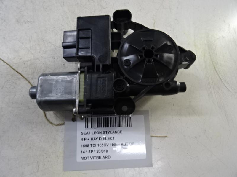 MOTOR RUITMECHANISME ACHTER RECHTS Seat LEON (3) (5F) 1/13 - 1/17