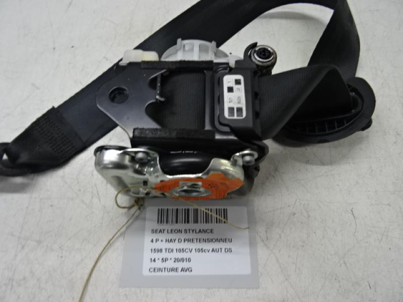 FRONT SEATBELT LEFT Seat LEON (3) (5F) 1/13 - 1/17
