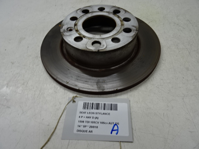 REMSCHIJF ACHTER Seat LEON (3) (5F) 1/13 - 1/17