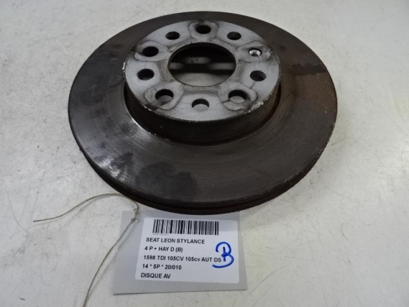 REMSCHIJF VOOR Seat LEON (3) (5F) 1/13 - 1/17