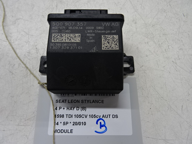 MODULE Seat LEON (3) (5F) 1/13 - 1/17