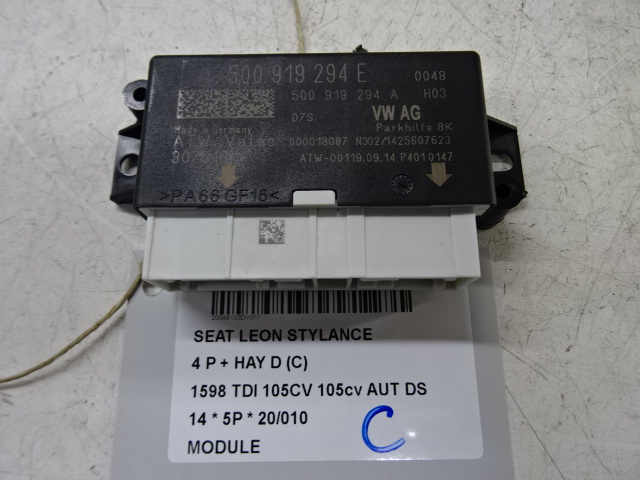 MODULE Seat LEON (3) (5F) 1/13 - 1/17