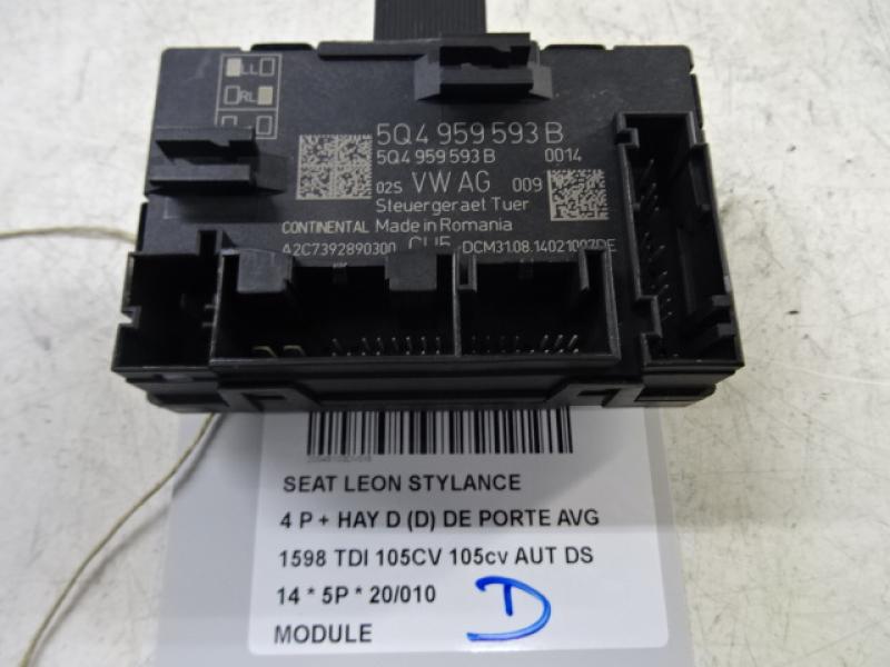 MODUL Seat LEON (3) (5F) 1/13 - 1/17