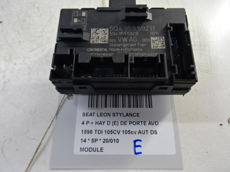 MODUL Seat LEON (3) (5F) 1/13 - 1/17