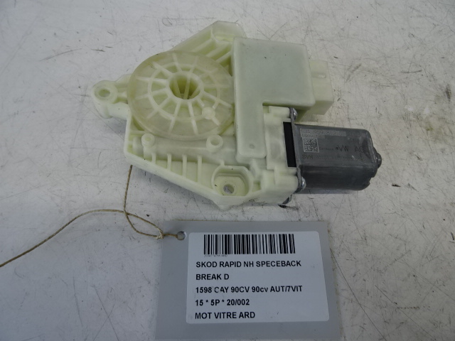 MOTOR RUITMECHANISME ACHTER RECHTS Skoda RAPID 12/12 - 5/17