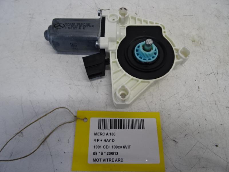 MOTOR RUITMECHANISME ACHTER RECHTS Mercedes-Benz A W169 5/2008-2012