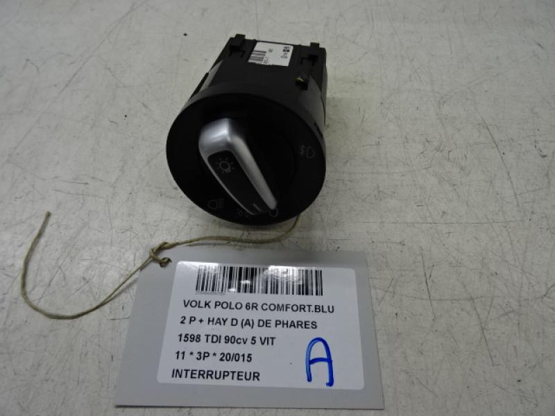 INTERRUPTEUR Vw POLO (6R) 6/09 - 4/14