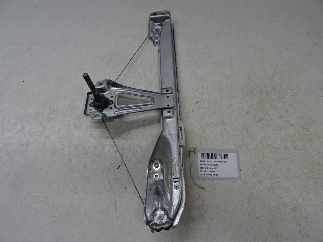RUITMECHANISME ACHTER RECHTS Renault CLIO III 10/05 - 05/09