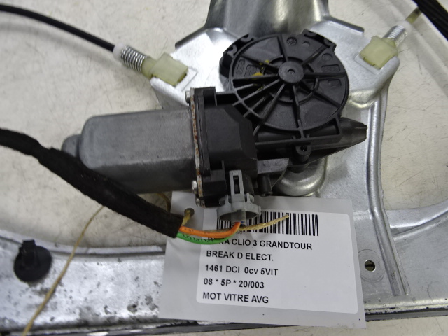 MOTEUR DE VITRE DE PORTE AVANT GAUCHE Renault CLIO III 10/05 - 05/09