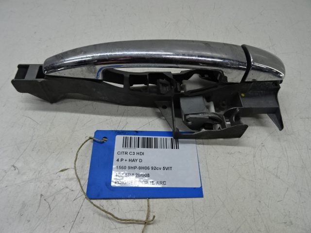 DEURGREEP ACHTER RECHTS Citroen C3 11/09 - 16