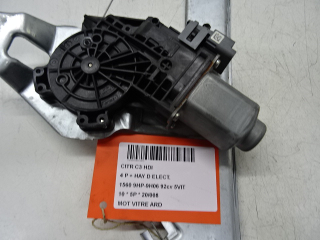 MOTOR RUITMECHANISME ACHTER RECHTS Citroen C3 11/09 - 16