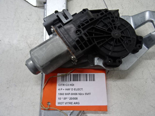 MOTOR RUITMECHANISME ACHTER LINKS Citroen C3 11/09 - 16