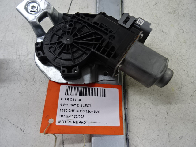 MOTOR RUITMECHANISME VOOR RECHTS Citroen C3 11/09 - 16