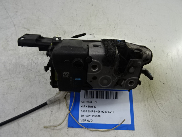 VERGRENDELING VOOR RECHTS Citroen C3 11/09 - 16