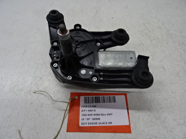 MOTEUR D&#039;ESSUIE-GLACE ARRIERE Citroen C3 11/09 - 16
