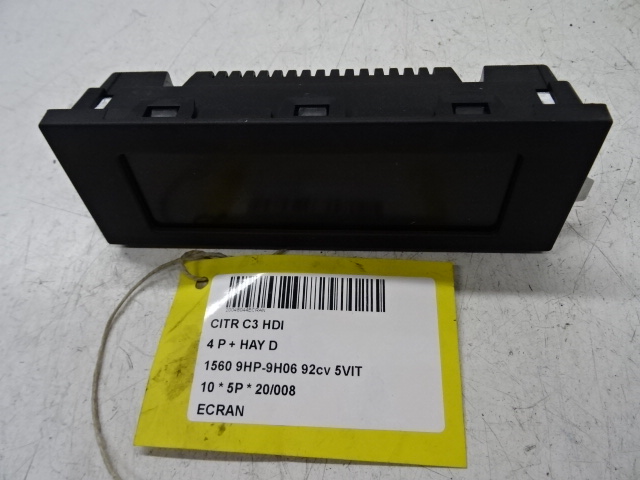 SCHERM - DISPLAY Citroen C3 11/09 - 16
