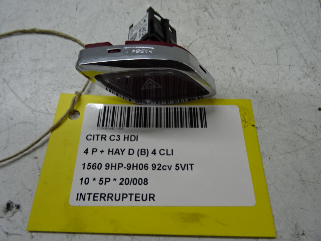 SCHAKELAAR Citroen C3 11/09 - 16