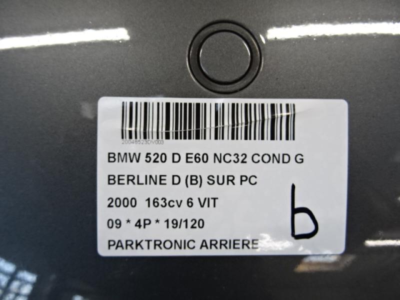 PARKTRONIC ARRIERE Bmw 5 E60 09/03 - 03/10