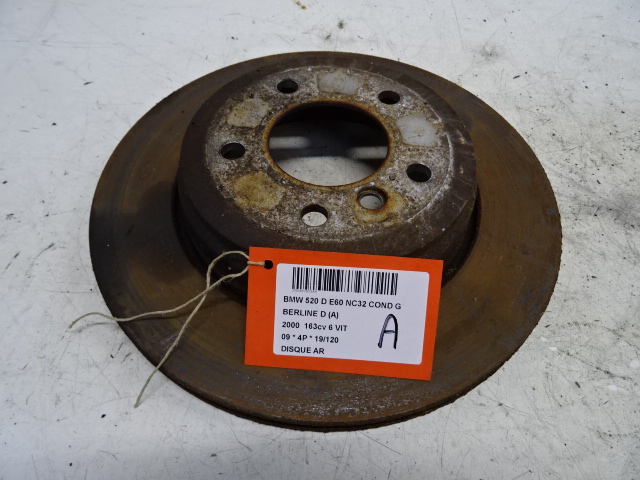 REMSCHIJF ACHTER Bmw 5 E60 09/03 - 03/10