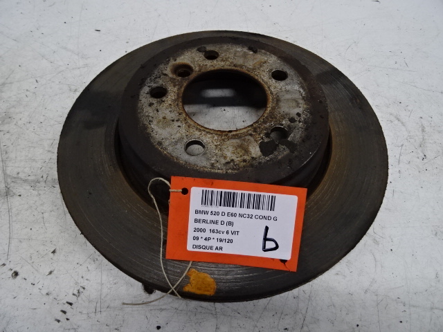REMSCHIJF ACHTER Bmw 5 E60 09/03 - 03/10