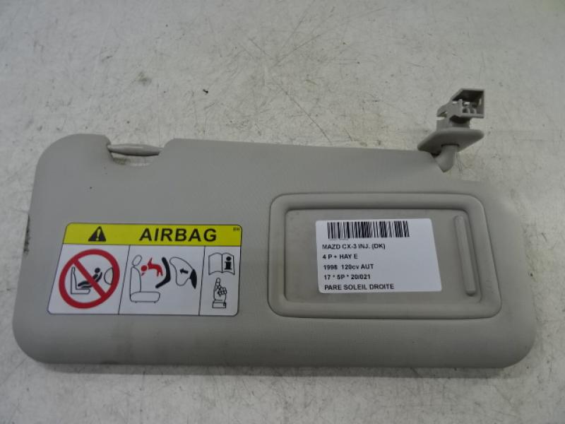PARE-SOLEIL DROIT Mazda CX-3 02/15 - 2/18