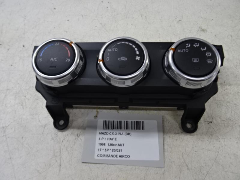 BEDIENINGSPANEEL AIRCO Mazda CX-3 02/15 - 2/18