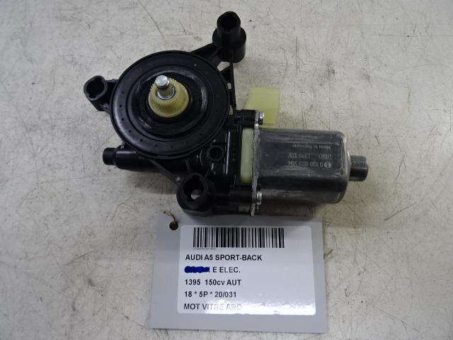 MOTOR RUITMECHANISME ACHTER RECHTS Audi A5 (3) 5/16+
