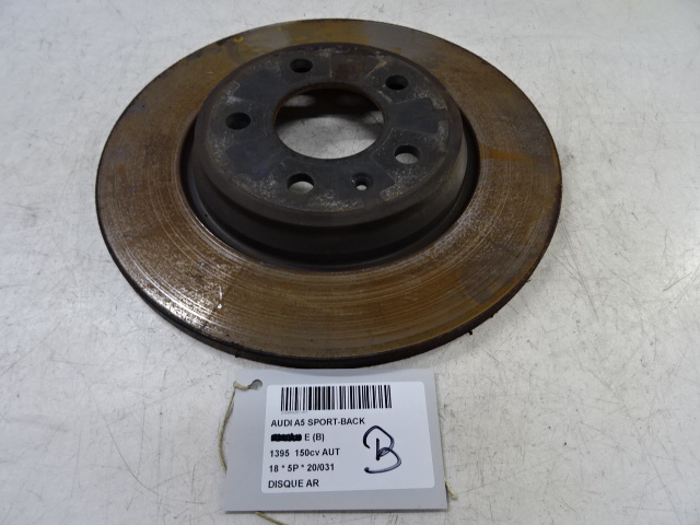 REMSCHIJF ACHTER Audi A5 (3) 5/16+