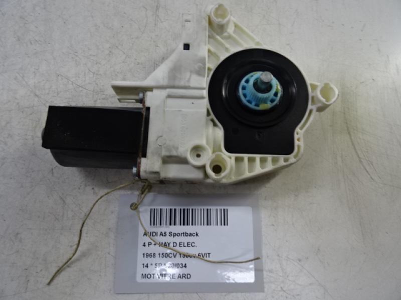MOTEUR DE VITRE DE PORTE ARRIERE DROITE Audi A5 (2) 8/11 - 16