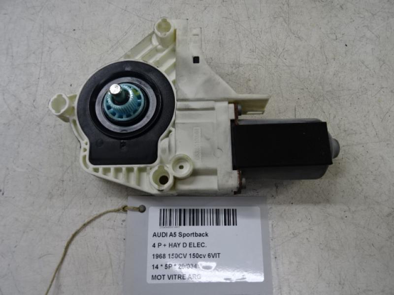 MOTEUR DE VITRE DE PORTE ARRIERE GAUCHE Audi A5 (2) 8/11 - 16