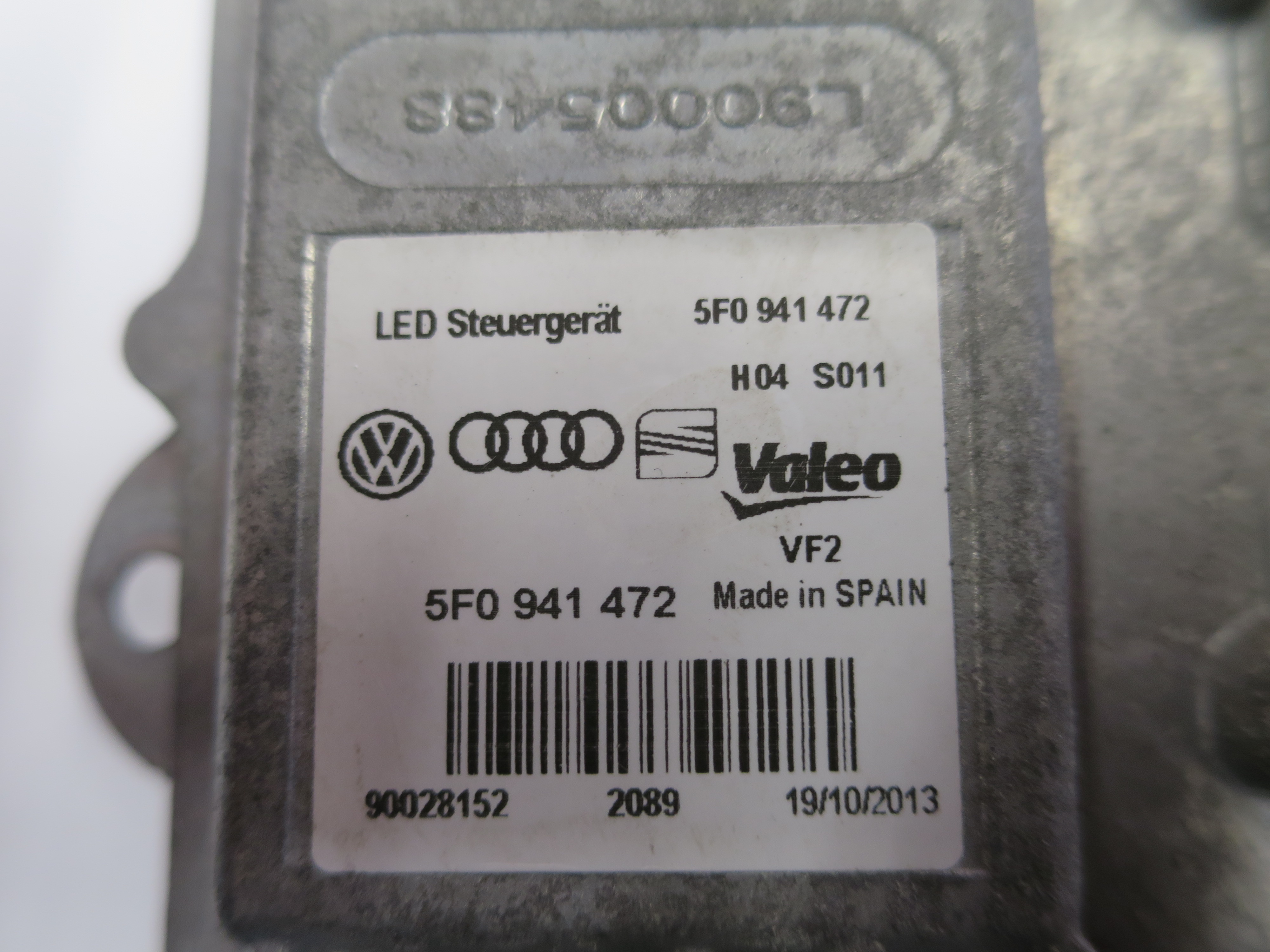 BALLAST DE PHARE AVANT GAUCHE Seat LEON (3) (5F) 1/13 - 1/17